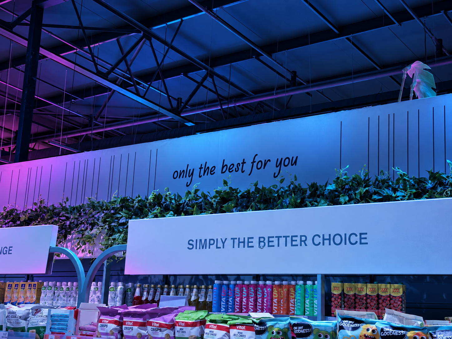Better Choice branded retail environment